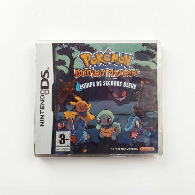 Pokémon Donjon Mystère Equipe de Secours Bleue Nintendo DS Complet FRA