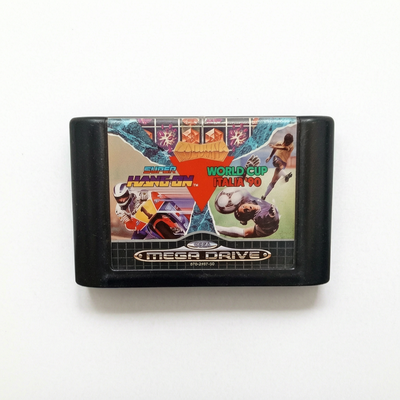 Super Hang On / World Cup Italia 90 / Columns Mega Drive loose