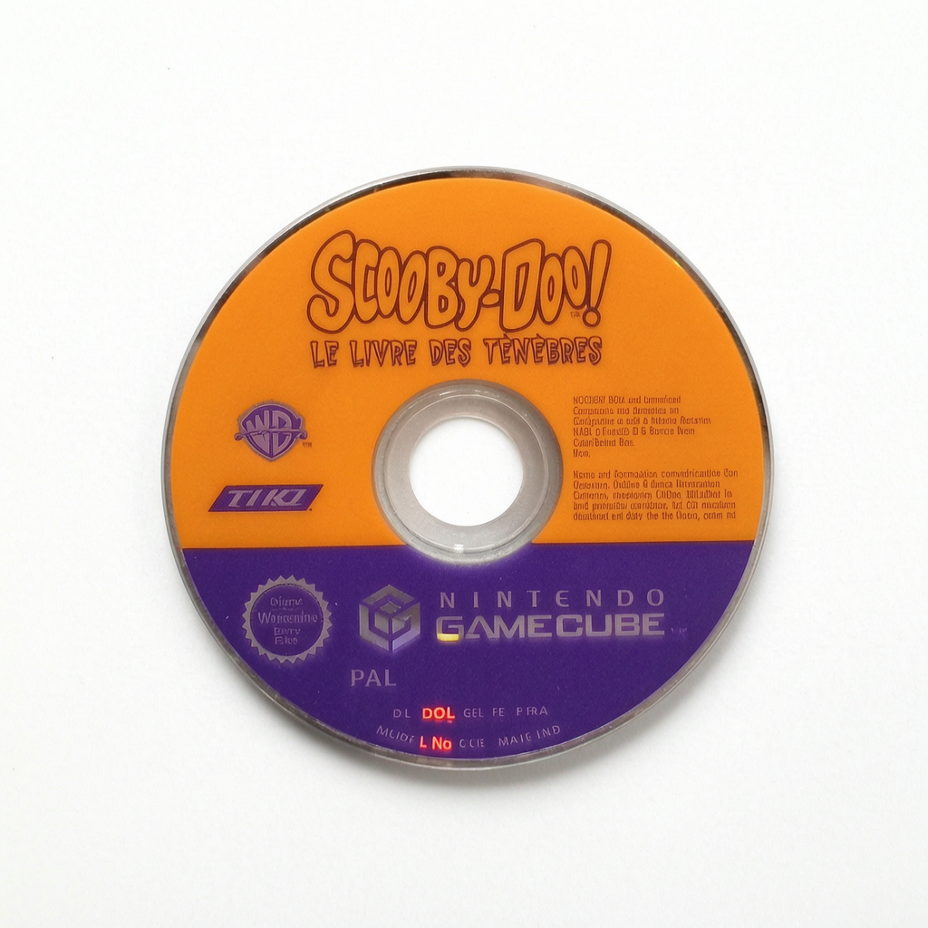 Scooby Doo Le Livre Des Ténèbres Nintendo GameCube (CD seul)