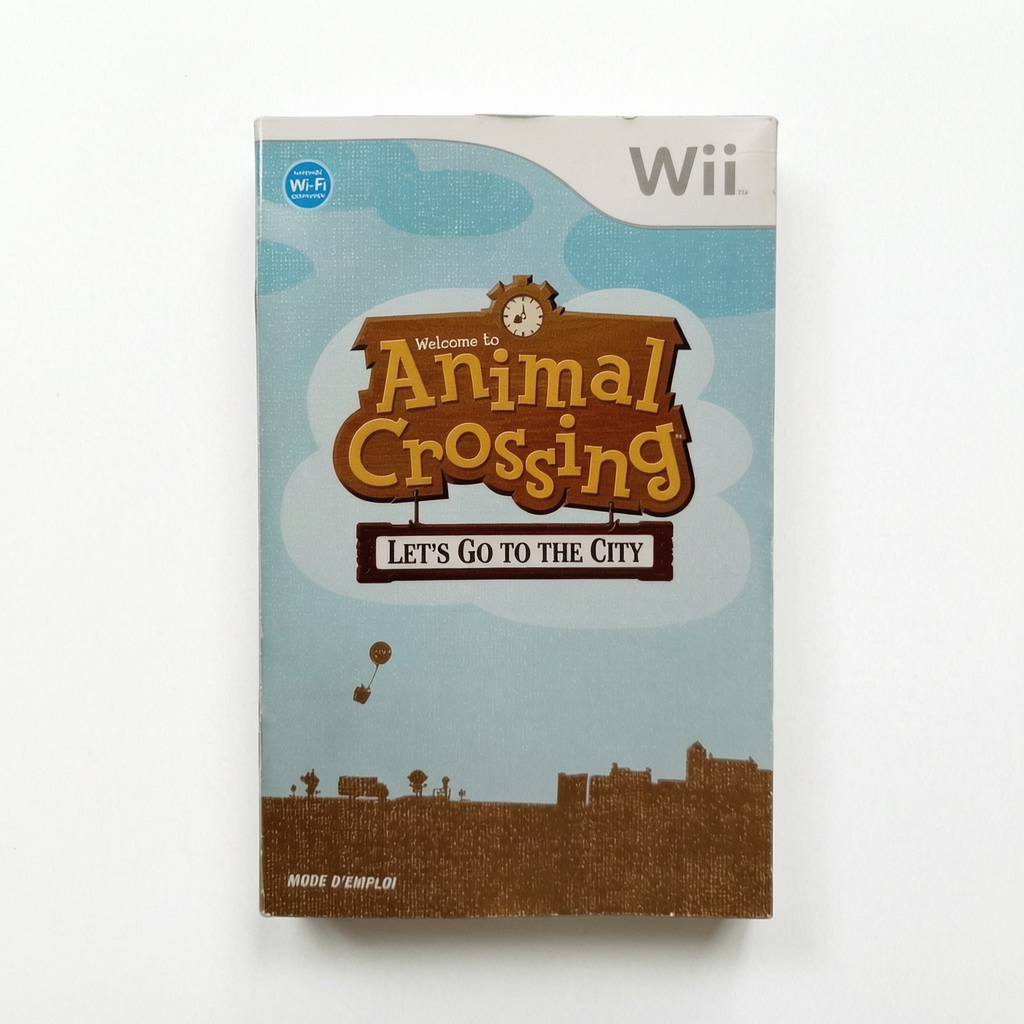 Notice Animal Crossing Lets Go To The City Nintendo Wii FRA