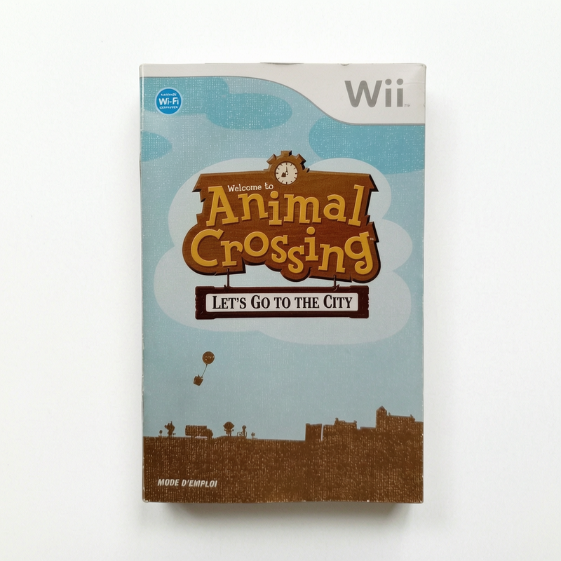 Notice Animal Crossing Lets Go To The City Nintendo Wii FRA