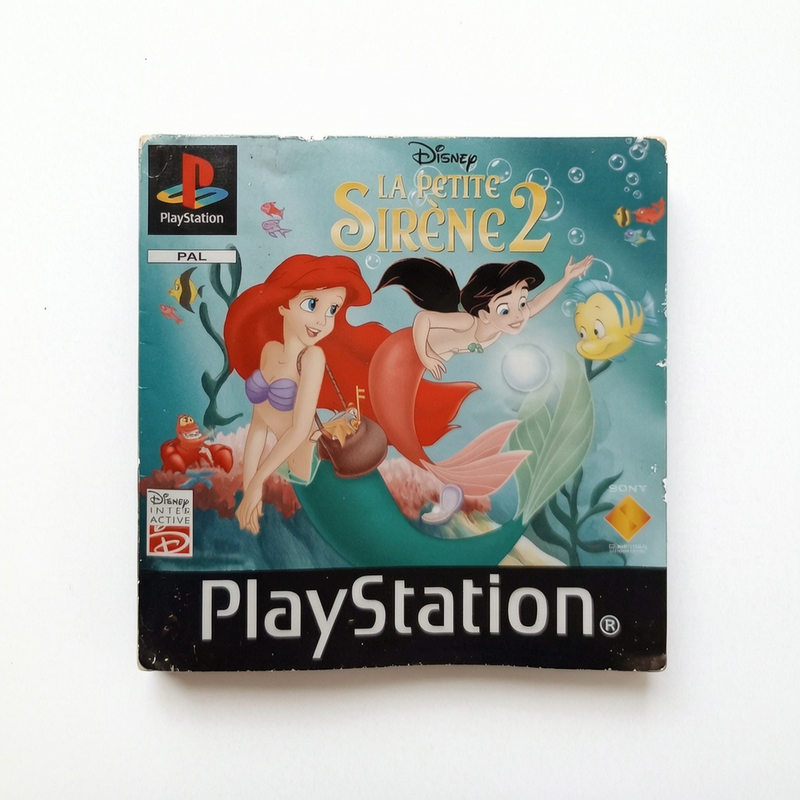 Notice Disney La Petite Sirene 2 Playstation 1 (PS1) FRA