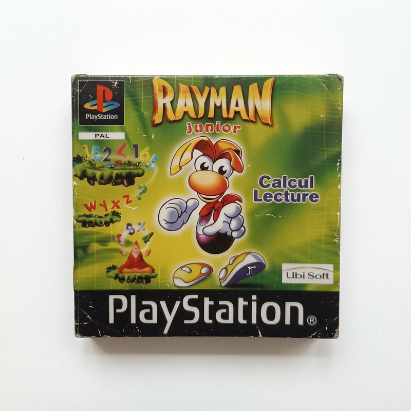 Notice Rayman Junior Calcul Lecture Playstation 1 (PS1) FRA