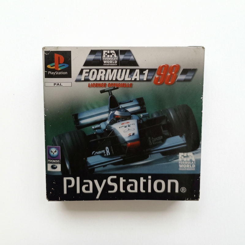 Notice Formula 1 98 Licence Officielle Playstation 1 (PS1) FRA