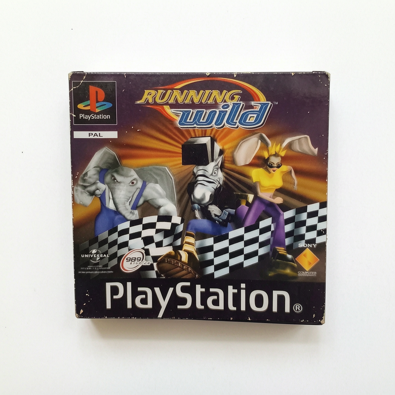 Notice Running Wild Playstation 1 (PS1) FRA