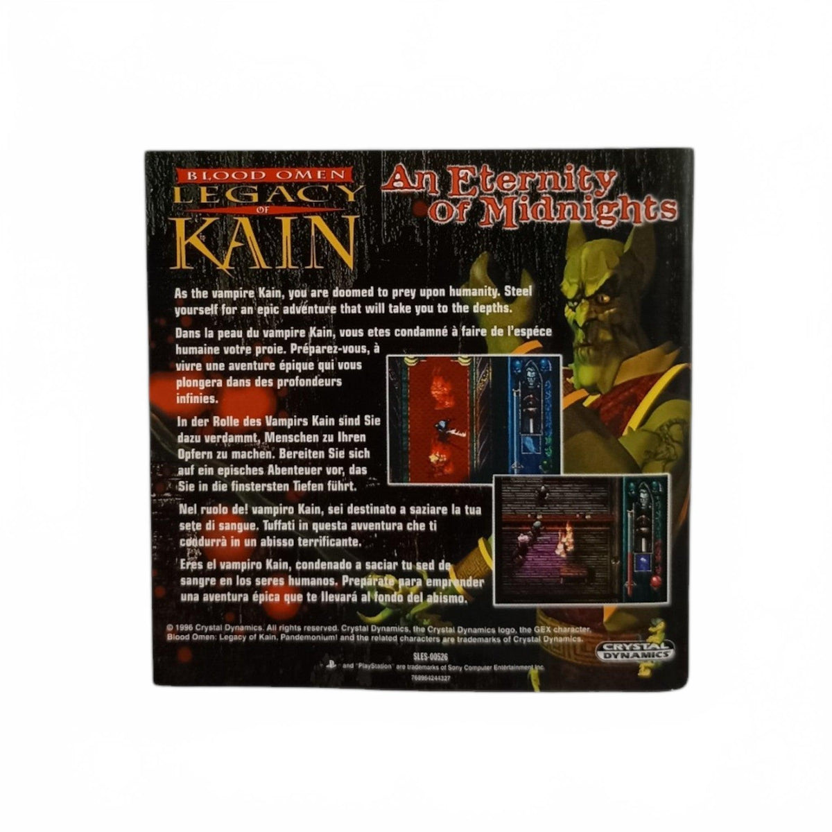 Notice Pandemonium Playstation 1 (PS1) FRA