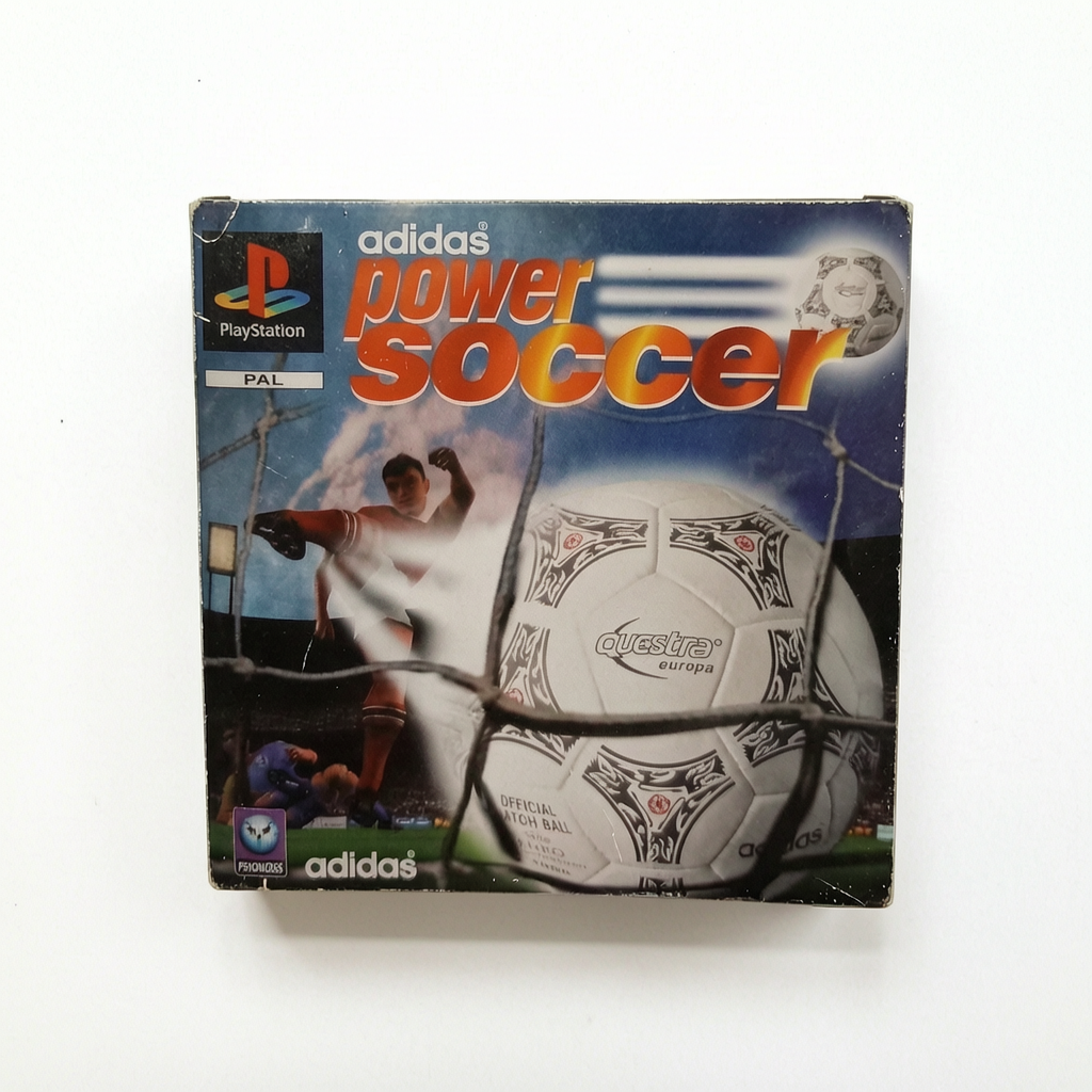Notice adidas Power Soccer Playstation 1 (PS1) PAL
