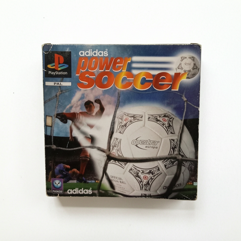 Notice adidas Power Soccer Playstation 1 (PS1) PAL
