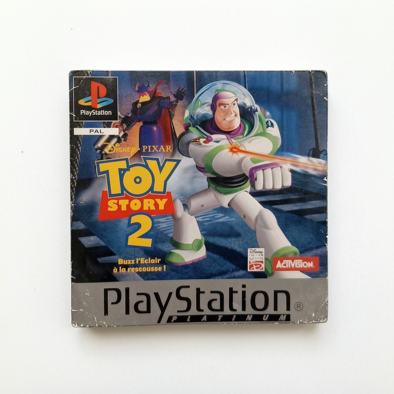 Notice Toy Story 2 Buzz l'Éclair à la rescousse Playstation 1 (PS1) PAL Version Platinum