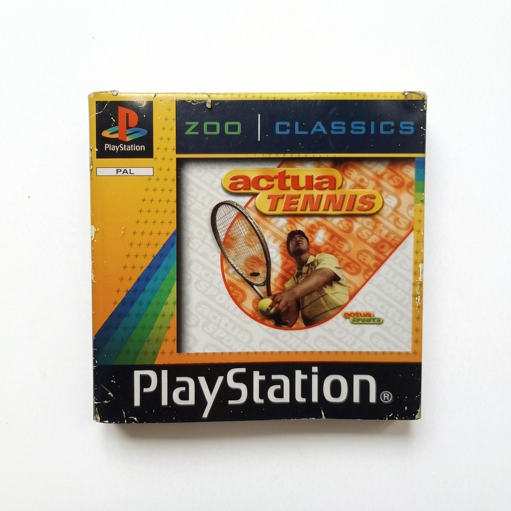 Notice Actua Tennis Playstation 1 (PS1) PAL