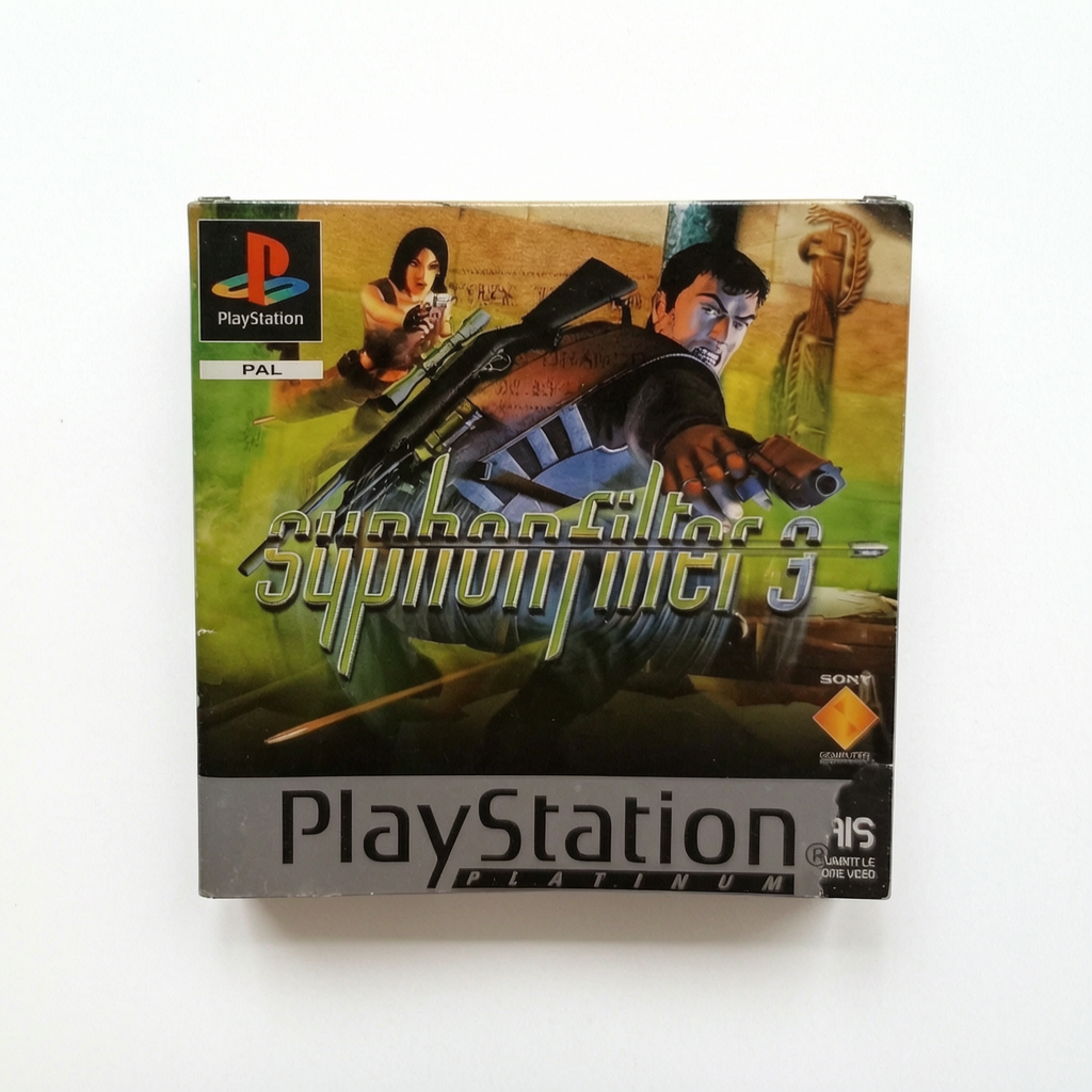 Notice Syphon Filter 3 Playstation 1 (PS1) PAL