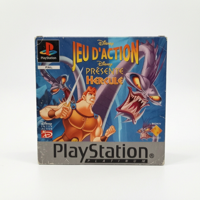 Notice Disney Hercule Platinium Playstation 1 (PS1) PAL Version Platinum