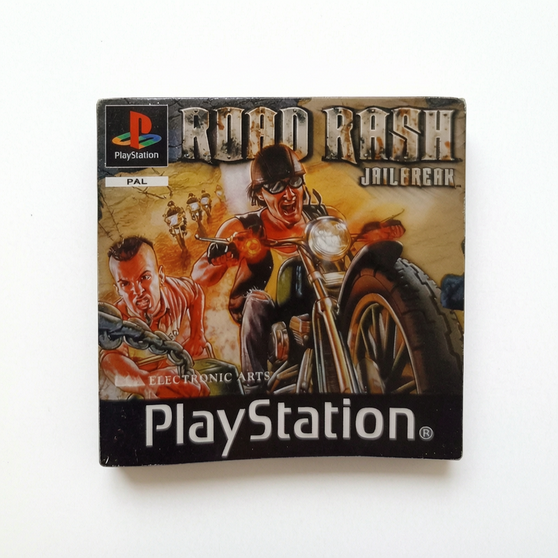 Notice Road Rash Jailbreak Playstation 1 (PS1) PAL