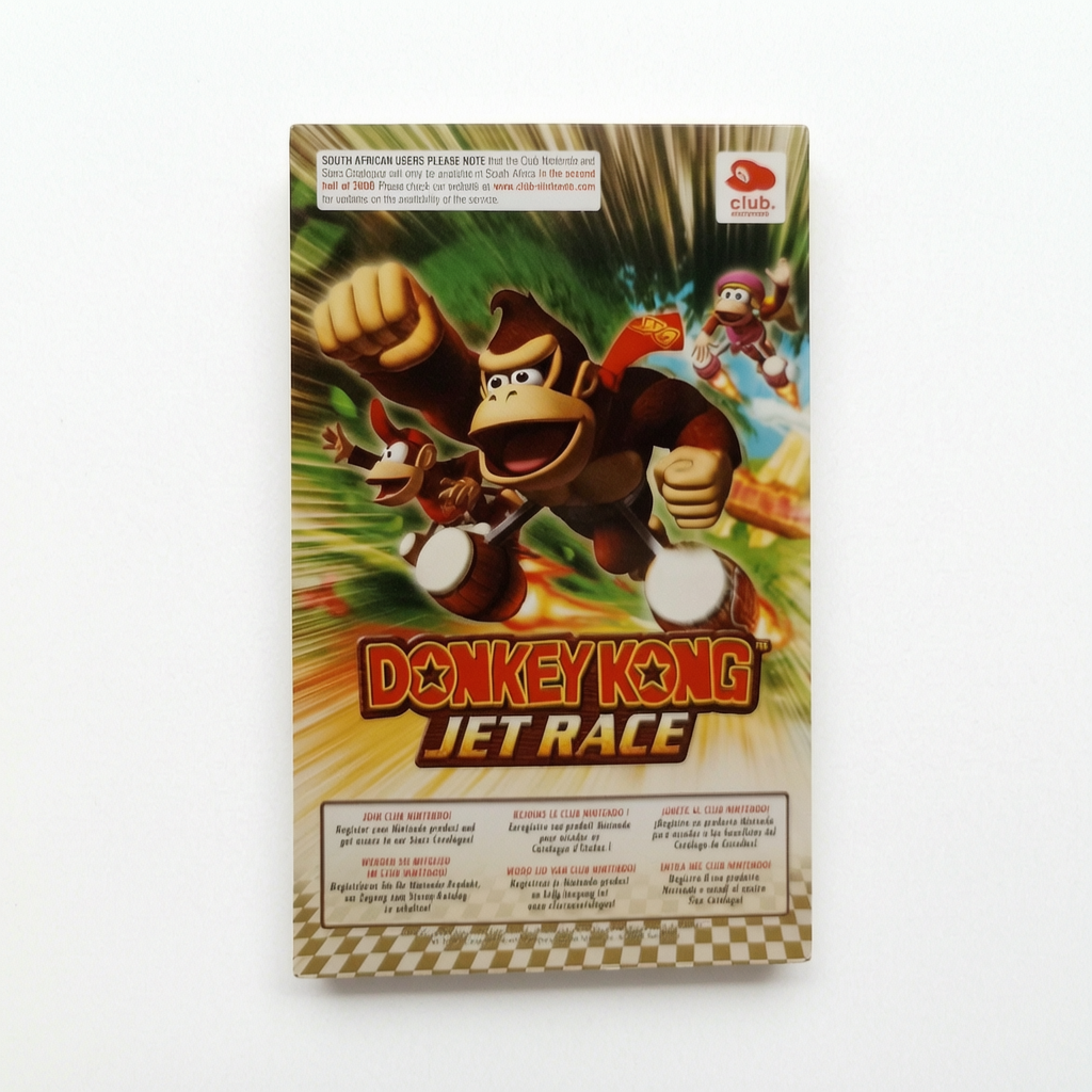 Carte VIP Donkey Kong Jet Race Nintendo Wii PAL