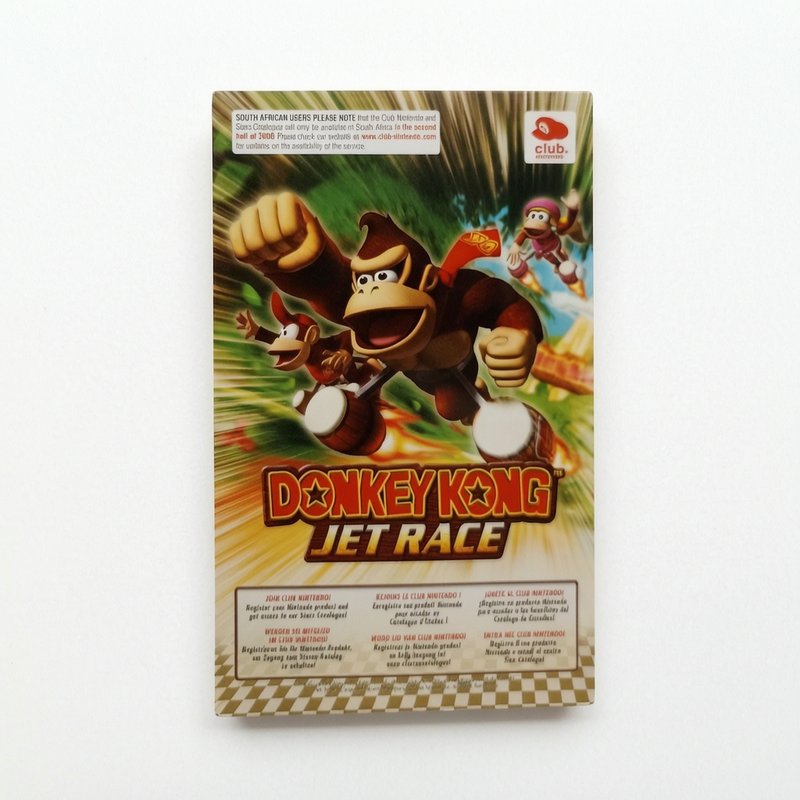 Carte VIP Donkey Kong Jet Race Nintendo Wii PAL