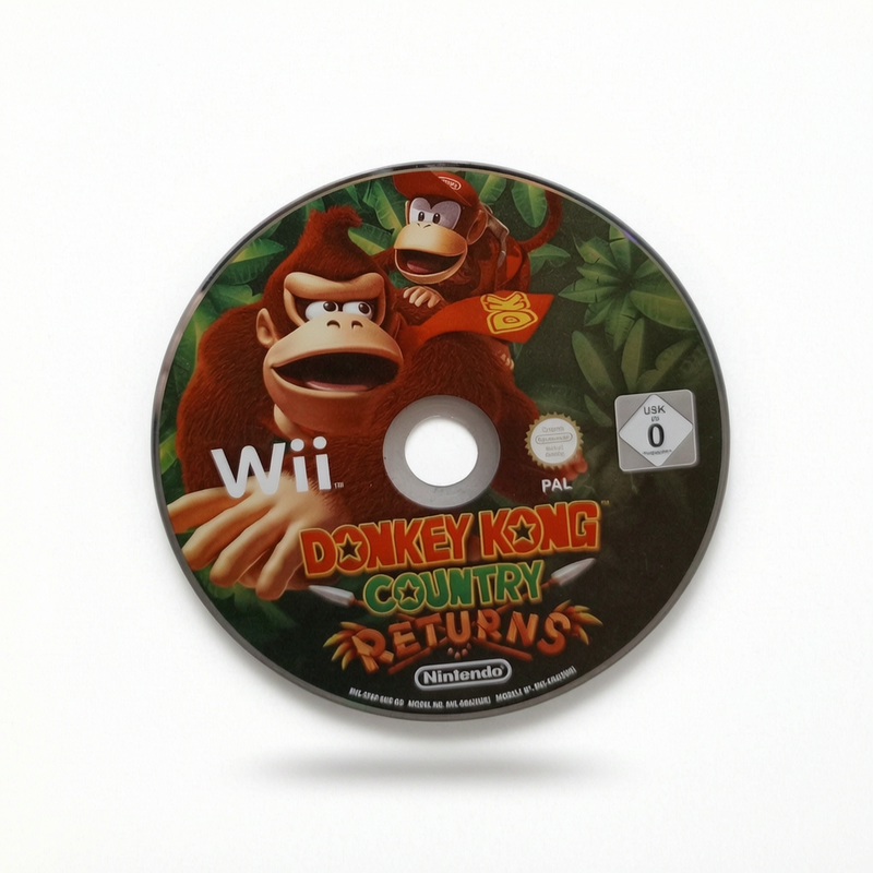CD seul Donkey Kong Country Returns Nintendo Wii