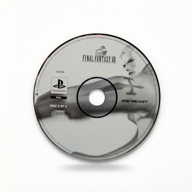 CD seul Final Fantasy VIII (disc 3 sur 4) PlayStation 1 PS1 Version français