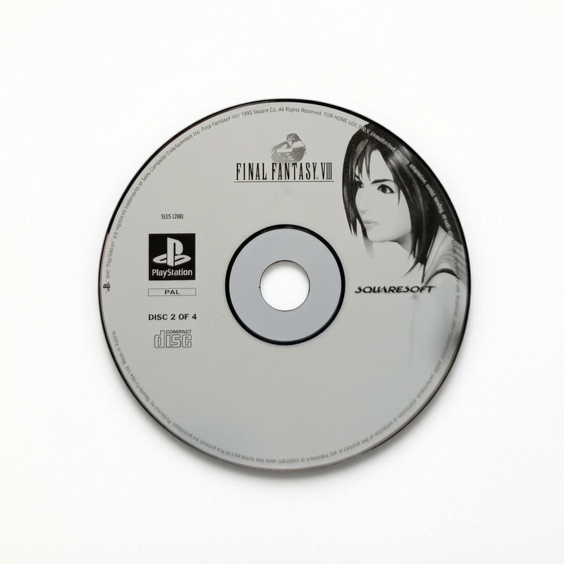 CD seul Final Fantasy VIII (disc 2 sur 4) PlayStation 1 PS1 Version français