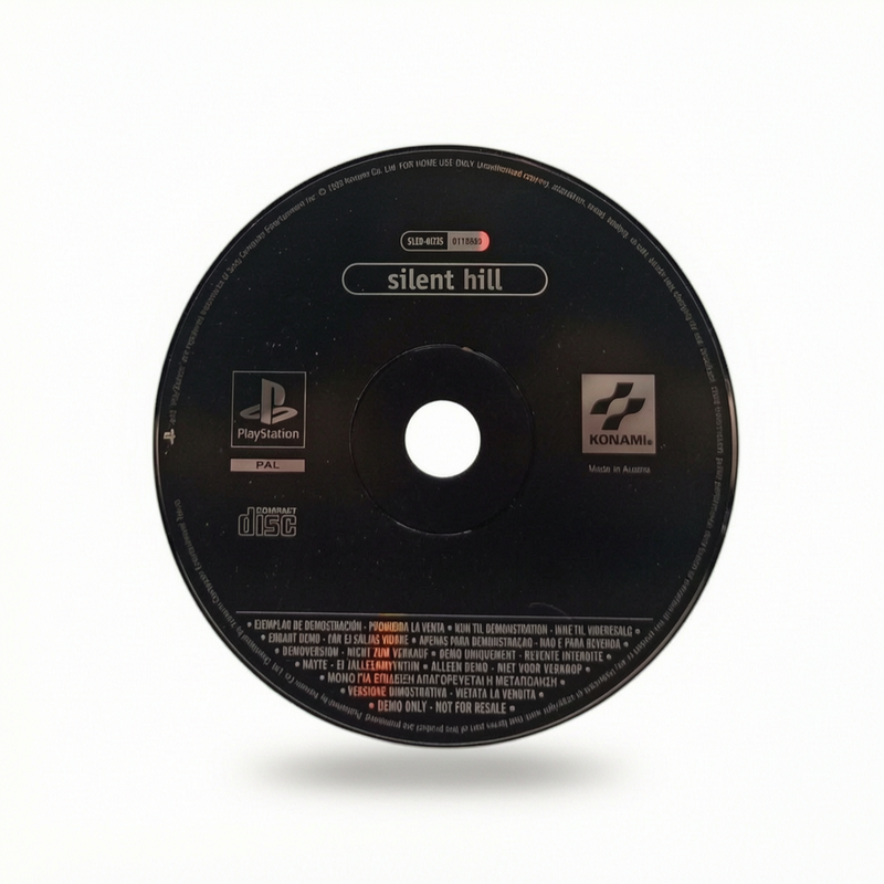 CD seul Silent Hill PlayStation 1 PS1 Version français