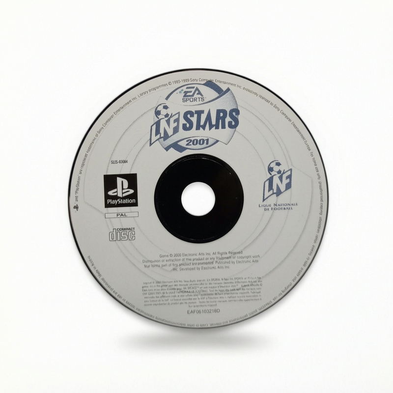 CD seul LNF Stars 2001 PlayStation 1 PS1 Version français
