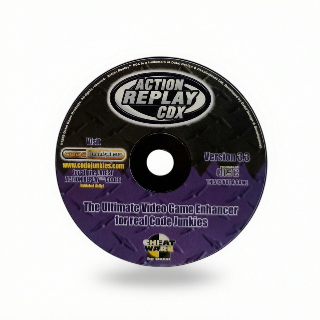 CD seul Action Replay CDX PlayStation 1 PS1 Version français