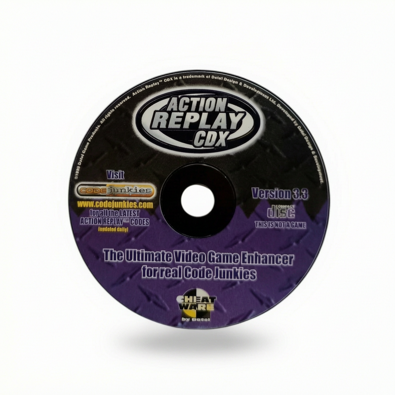 CD seul Action Replay CDX PlayStation 1 PS1 Version français