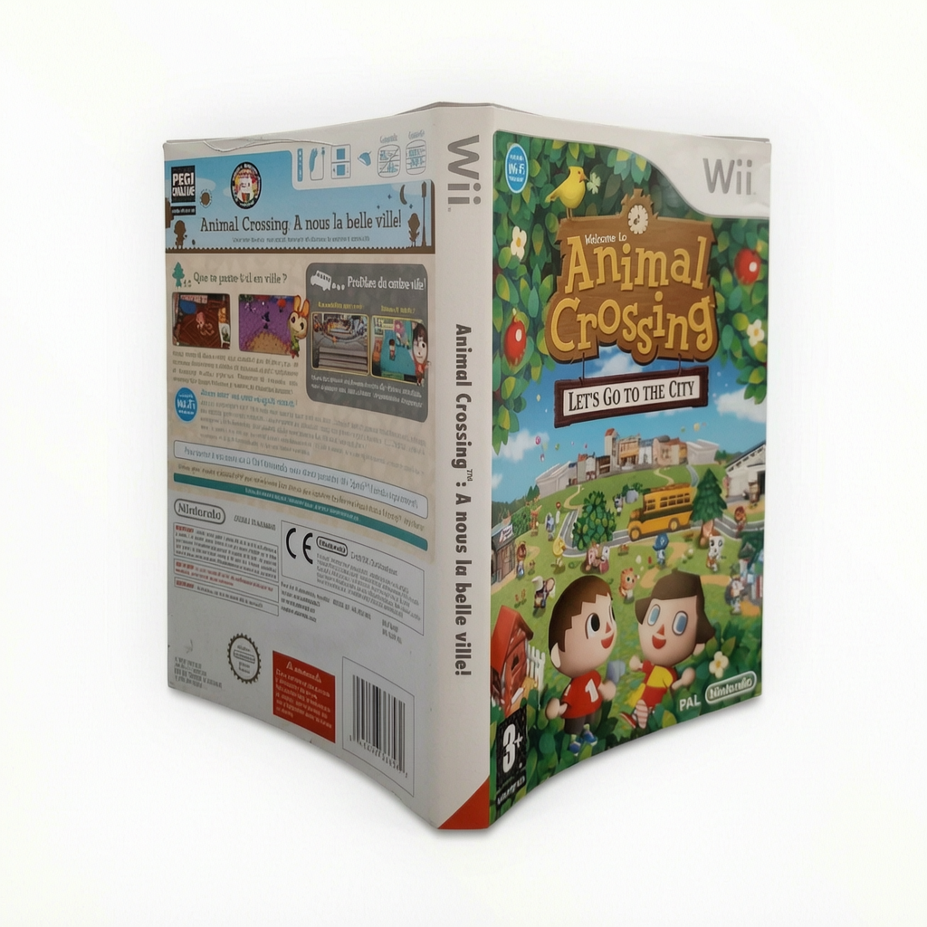 Jaquette Animal Crossing Nintendo Wii