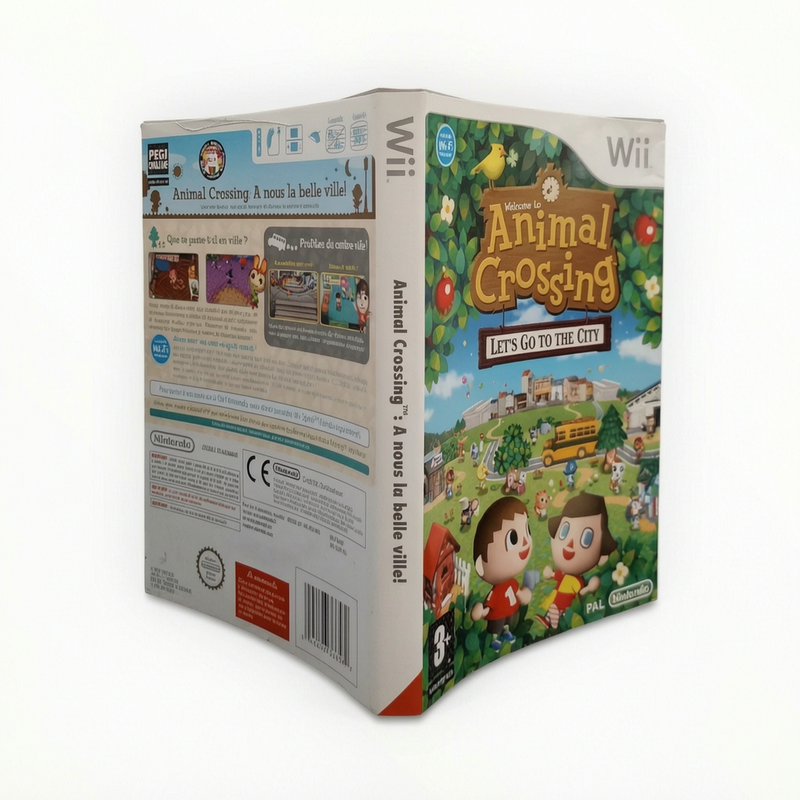 Jaquette Animal Crossing Nintendo Wii
