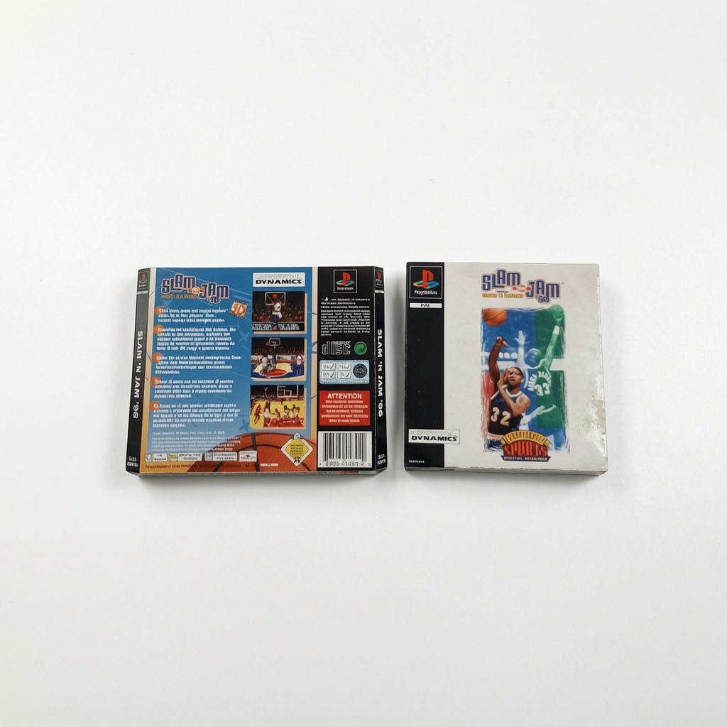 Jaquette avant et arrière Slam Jam 96 Playstation 1 (PS1)