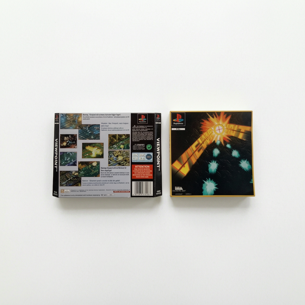 Jaquette avant et arrière ViewPoint Playstation 1 (PS1)