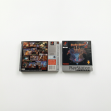 Jaquette avant et arrière Battle Arena Toshinden Platinium Playstation 1 (PS1)