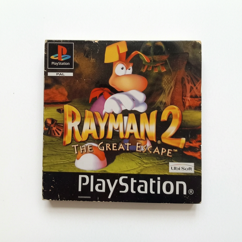 Jaquette avant Rayman 2 Playstation 1 (PS1)