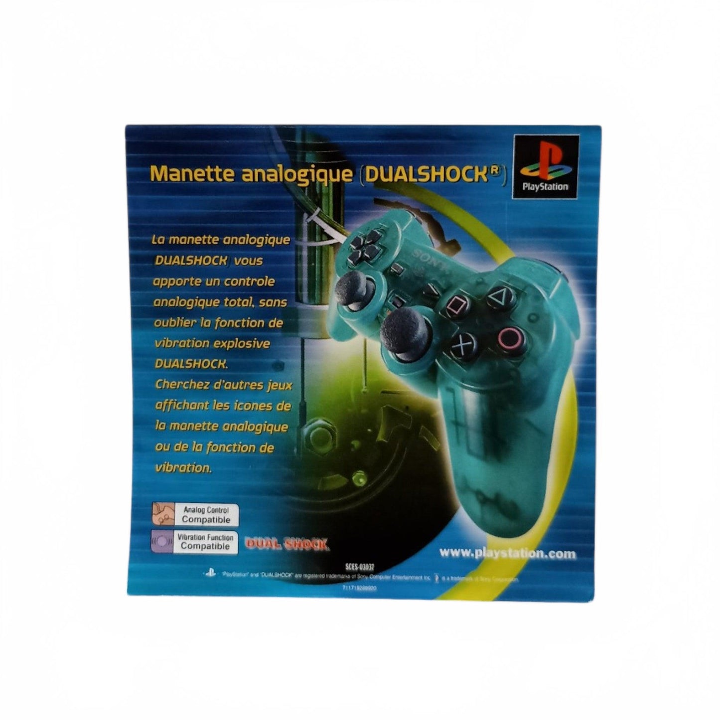 Jaquette avant Moto Racer World Tour Platinium Playstation 1 (PS1)