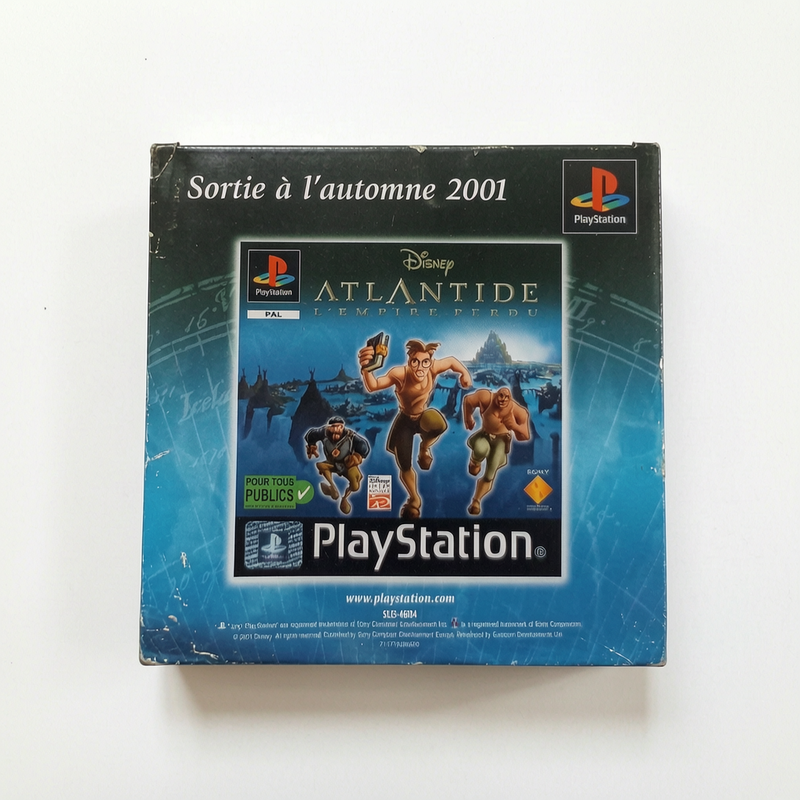 Insert publicitaire Jeux Playstation 1 (PS1)