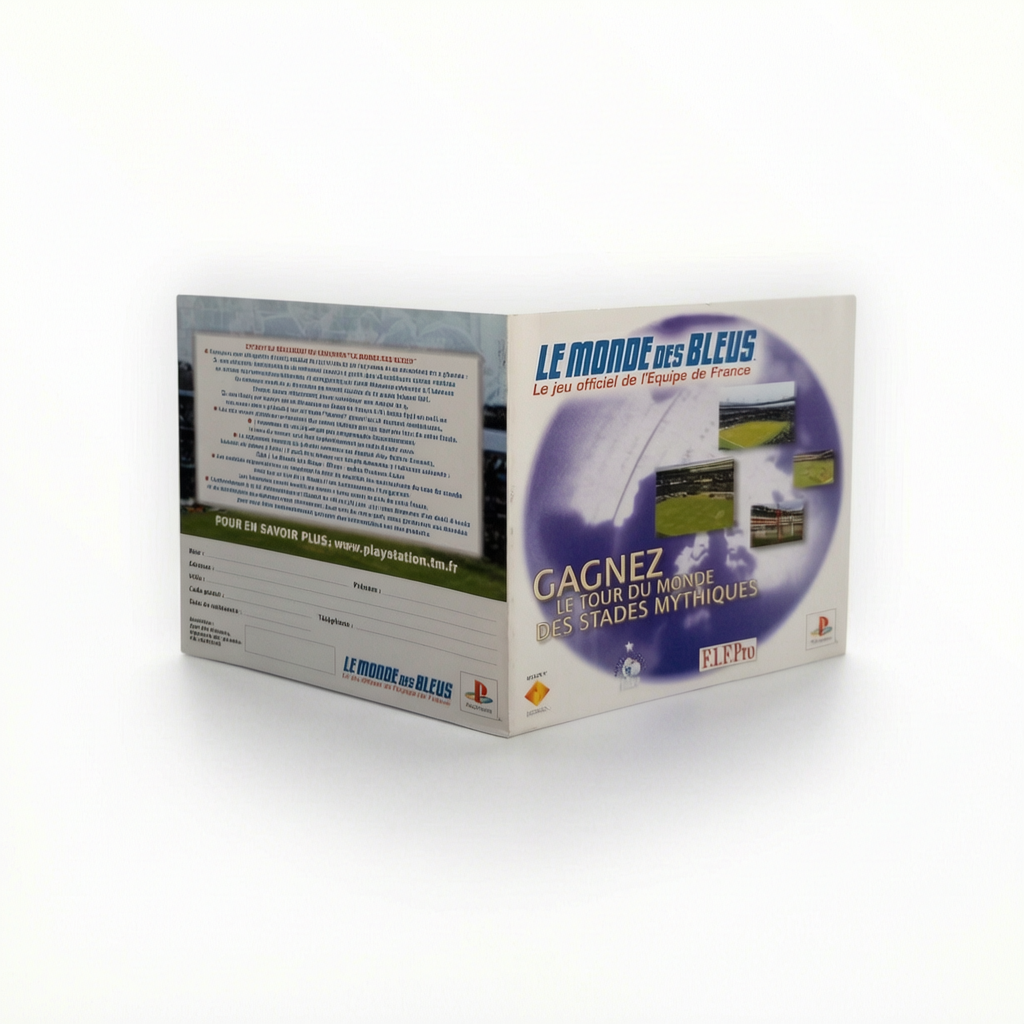 Insert Le Monde Des Bleus Playstation 1 (PS1)