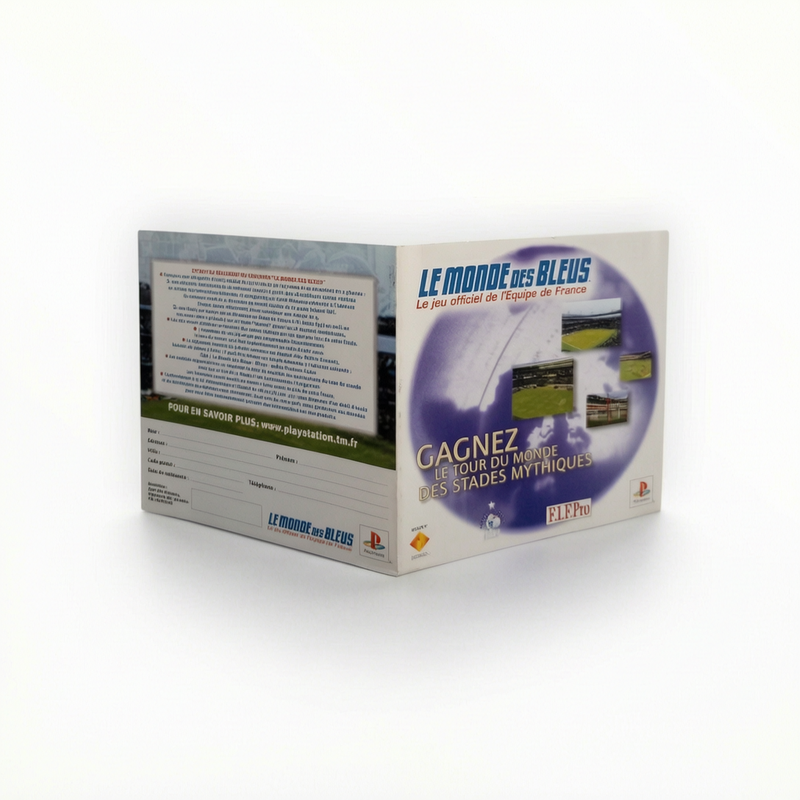 Insert Le Monde Des Bleus Playstation 1 (PS1)