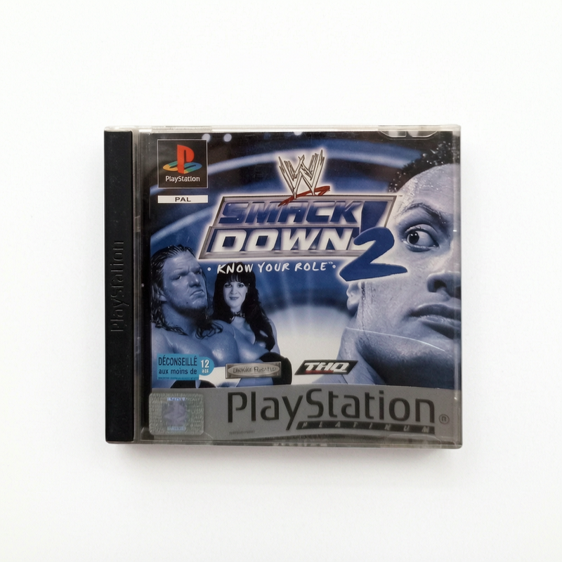 WWF SmackDown! 2 Know Your Role PlayStation 1 (PS1) Platinum Complet PAL