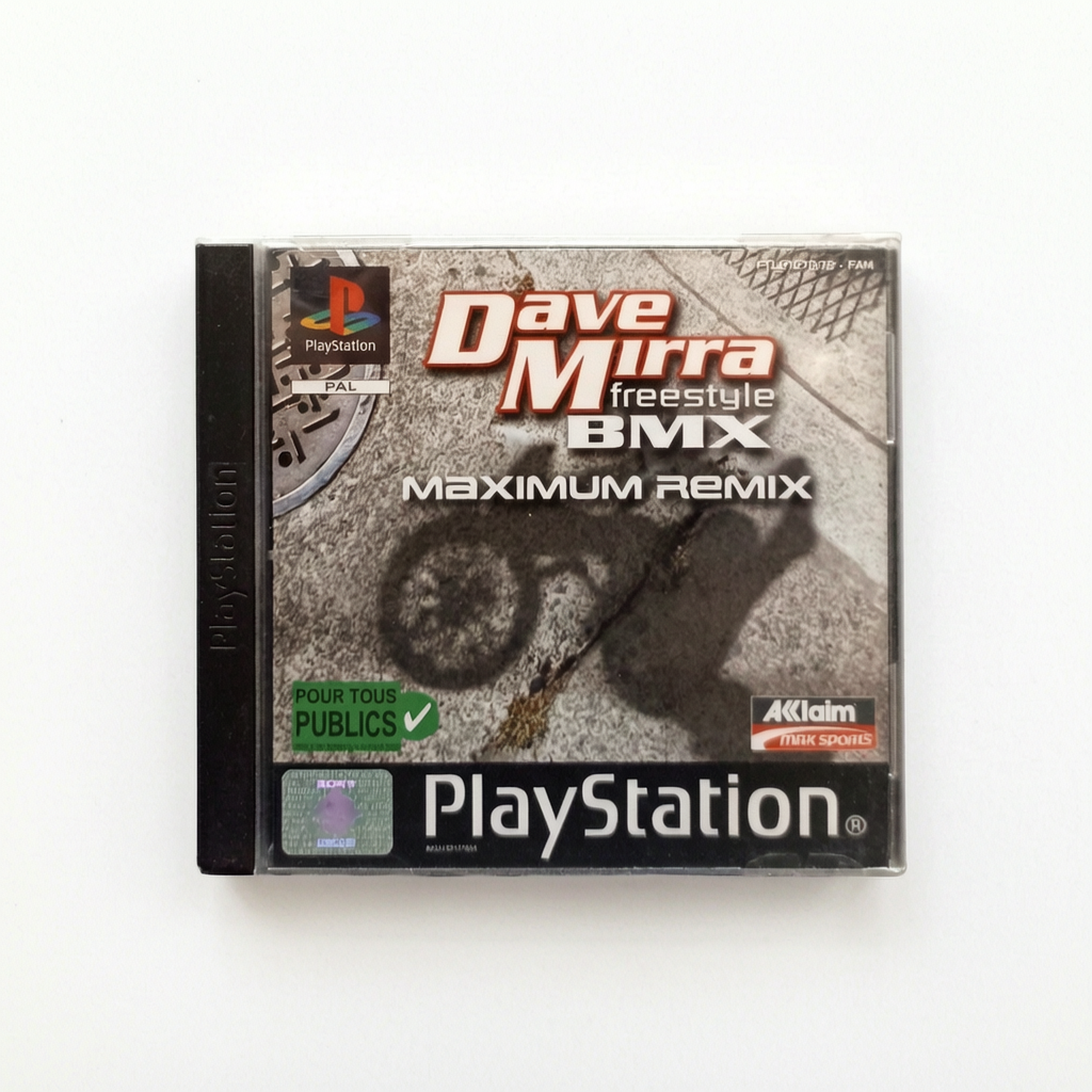 Dave Mirra Freestyle BMX Maximum Remix PlayStation 1 (PS1) Complet PAL