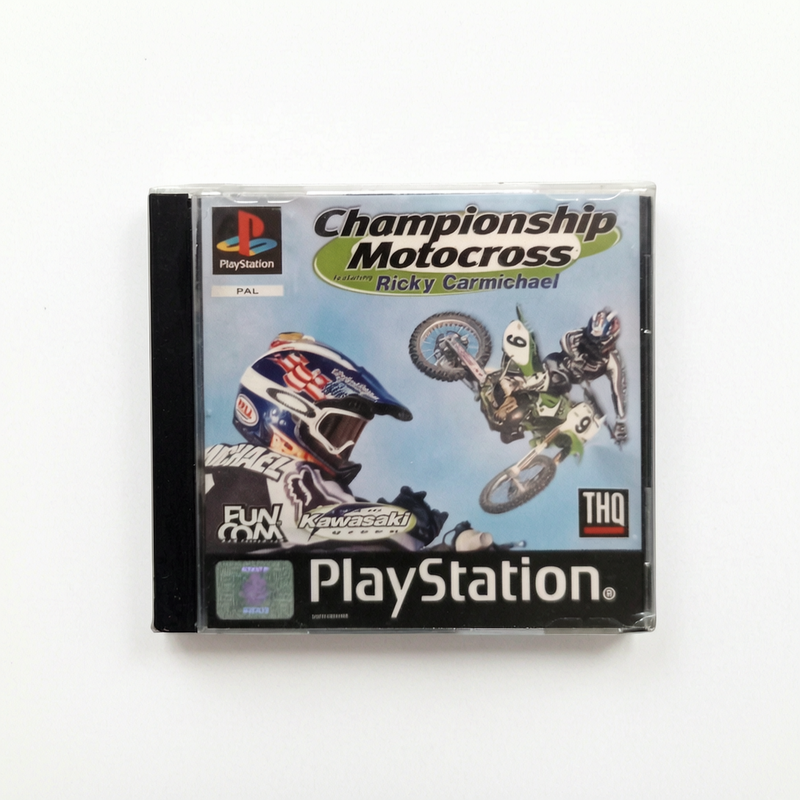 Championship Motocross Featuring Ricky Carmichael PlayStation 1 (PS1) Complet PAL