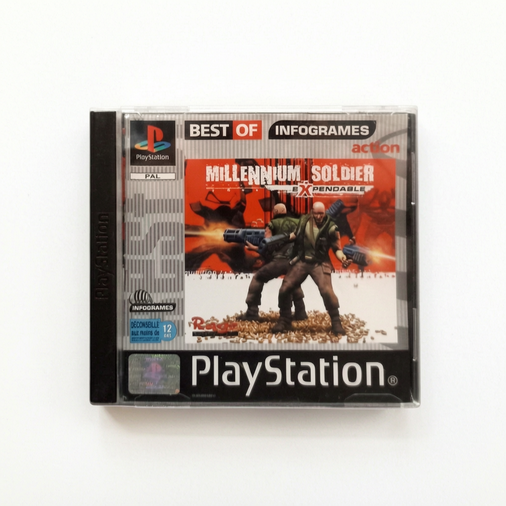 Millennium Soldier Expendable PlayStation 1 (PS1) Best Of Infogrames Complet PAL