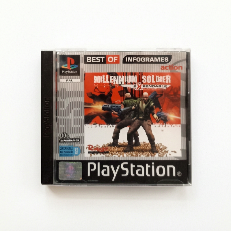 Millennium Soldier Expendable PlayStation 1 (PS1) Best Of Infogrames Complet PAL