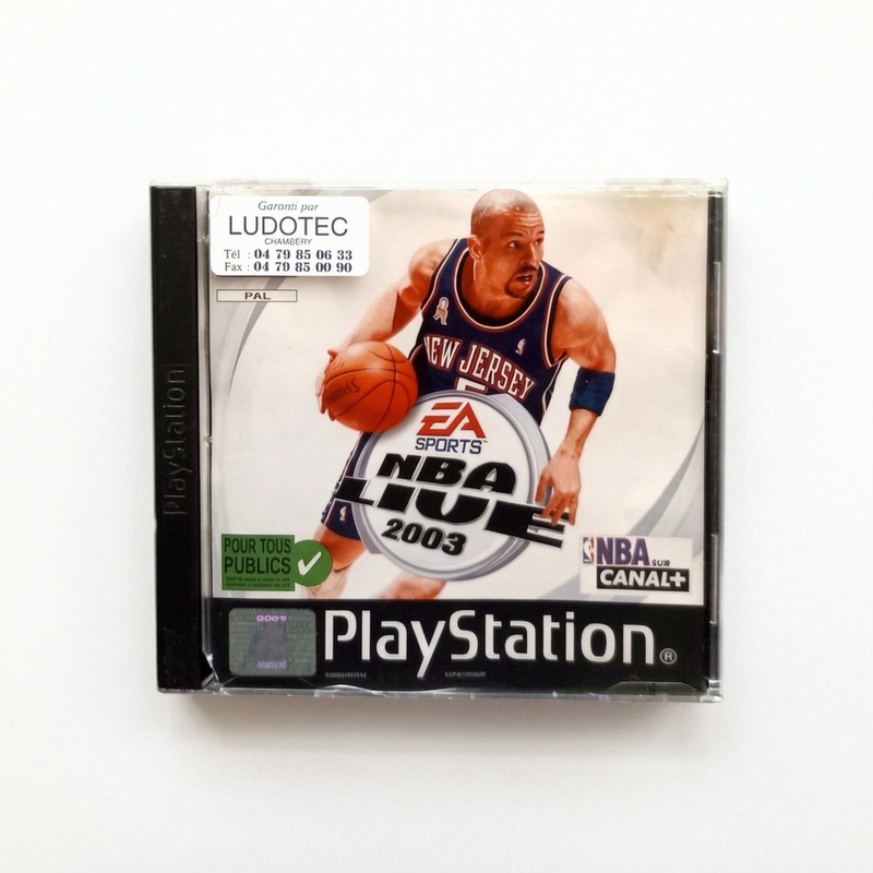NBA Live 2003 Playstation 1 Seconde Vie