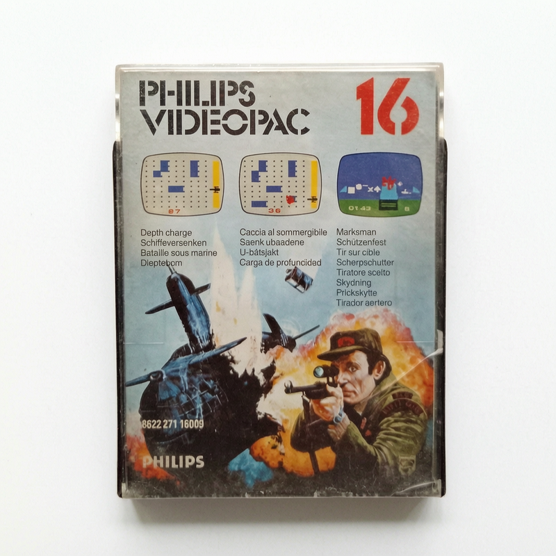 Philips Videopac 16 Depth Charge / Marksman Complet FRA