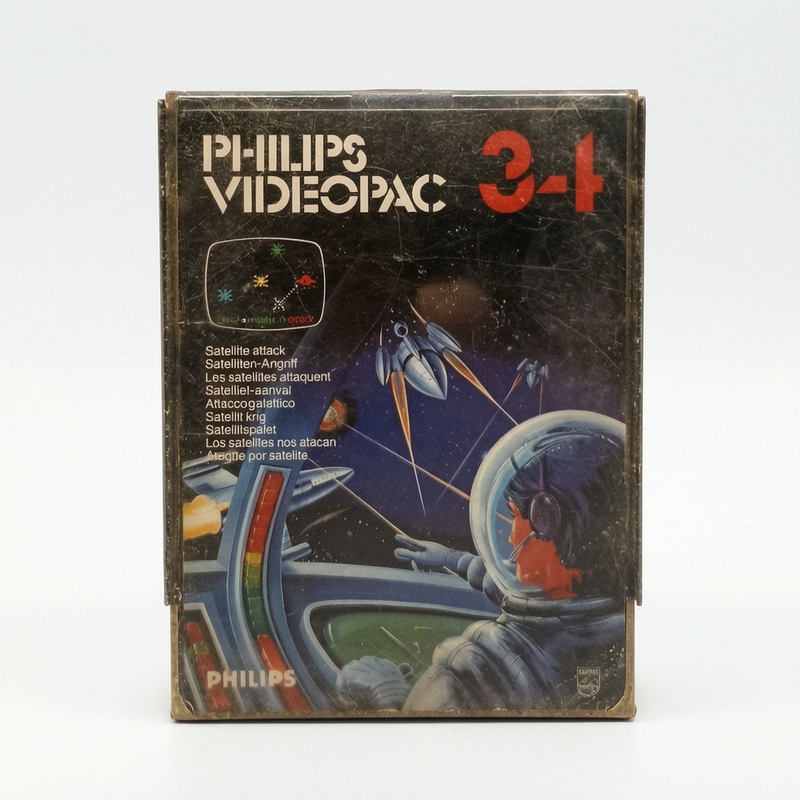 Philips Videopac 34 Satellite Attack Complet FRA