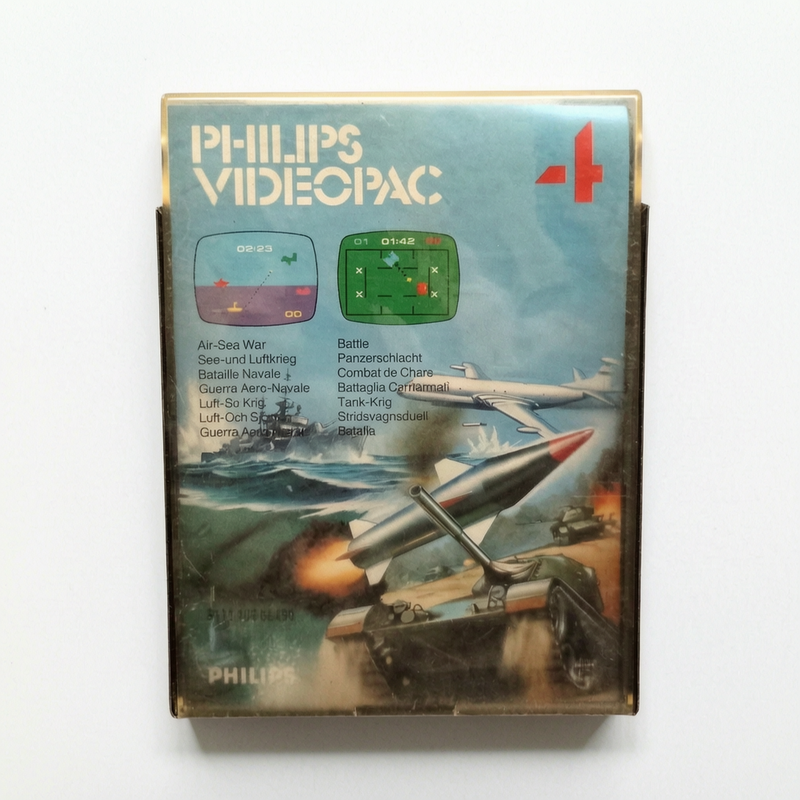 Philips Videopac 4 Air-Sea War / Battle Complet FRA sans jaquette avant