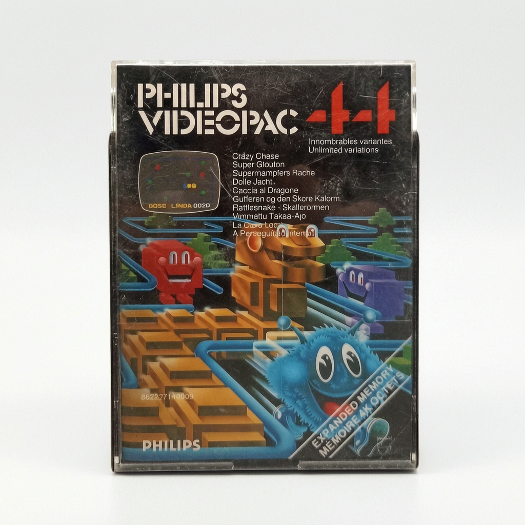 Philips Videopac 44 Crazy Chase Complet FRA