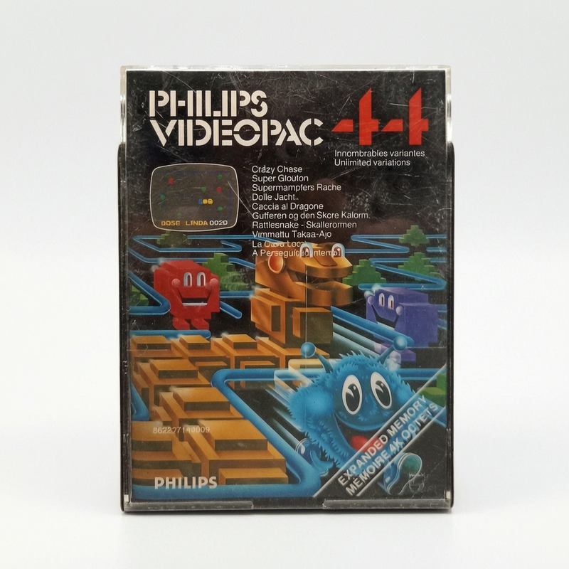 Philips Videopac 44 Crazy Chase Complet FRA