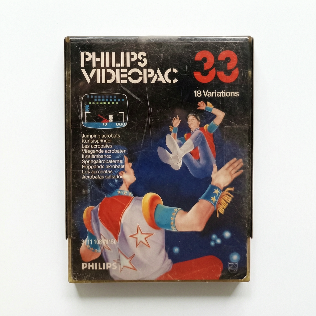 Philips Videopac 33 Jumping Acrobats Complet FRA