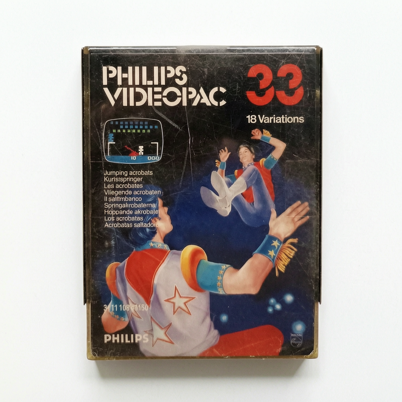 Philips Videopac 33 Jumping Acrobats Complet FRA