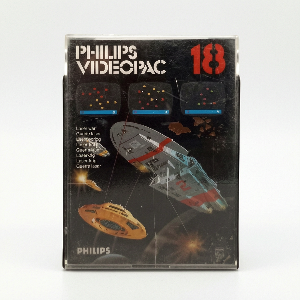 Philips Videopac 18 Laser War Complet FRA